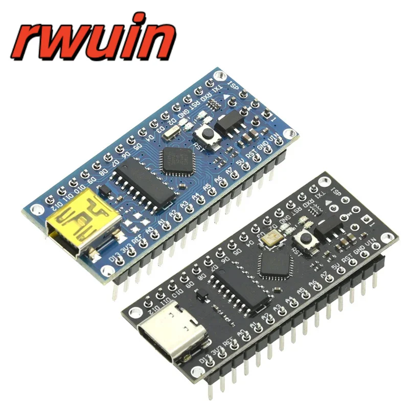 

Nano V3 Atmega328P MCU Core Board Welding Development Board Improved Version Module For Arduino