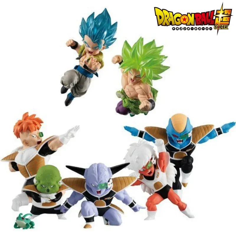 Bandai-figuras de acción de Dragon Ball Z, Shokugan, Adverge 13, Kakarotto, Son Goku, Gohan, Vegeta, Piccolo, Dodoria, Zarbon, freezer, juguetes