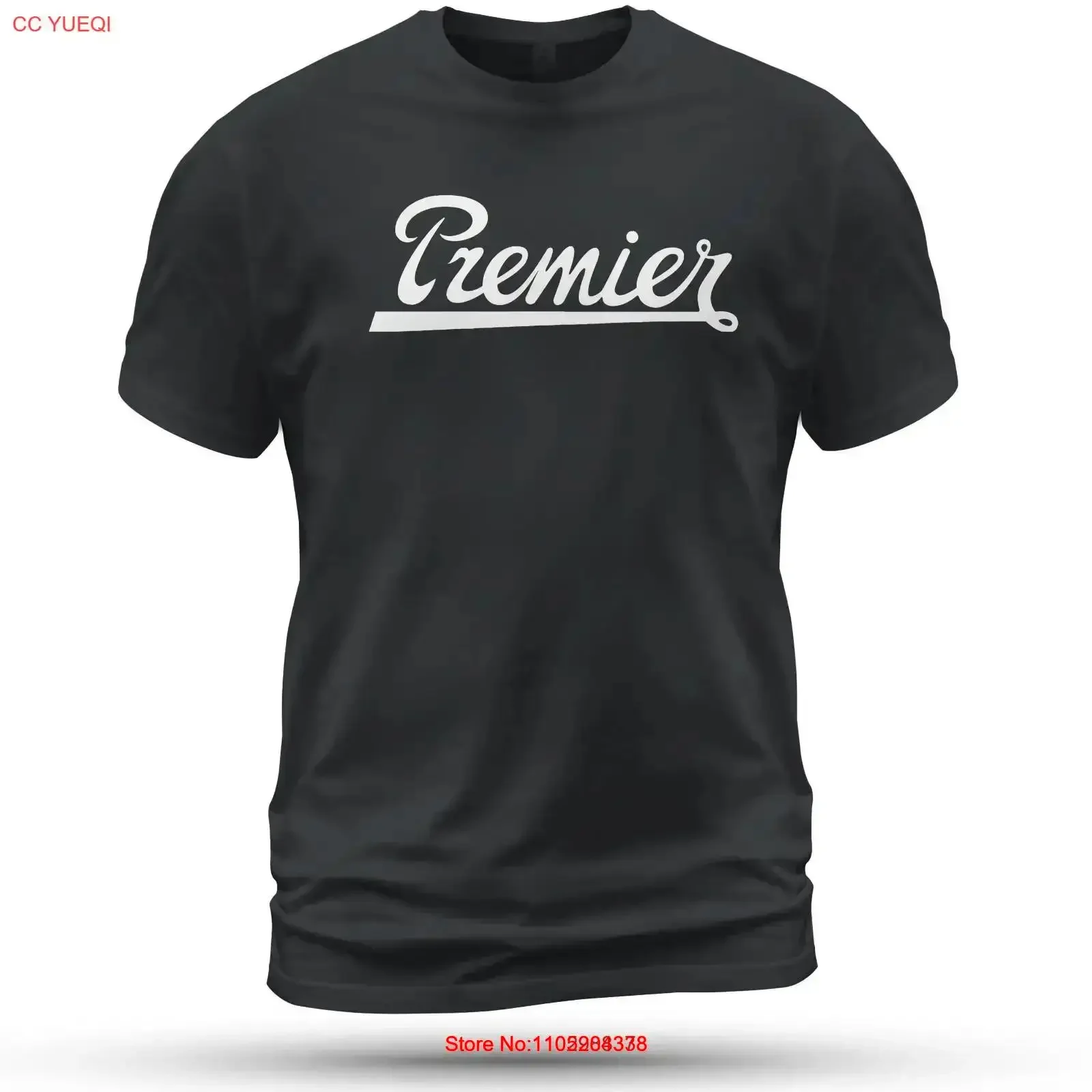 

Футболка с логотипом Premier Drums, размер S 5XL, сделано в США, винтажный стираный повседневный слегка универсальный топ для повседневной носки, мягкий