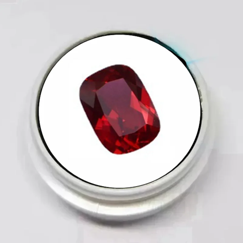 

Natural Pigeon Red Ruby Corundum Sapphire 12x16mm 13.0 Cts Rectangle Cut Sri-Lanka VVS Loose Gemstone For Jewelry Making