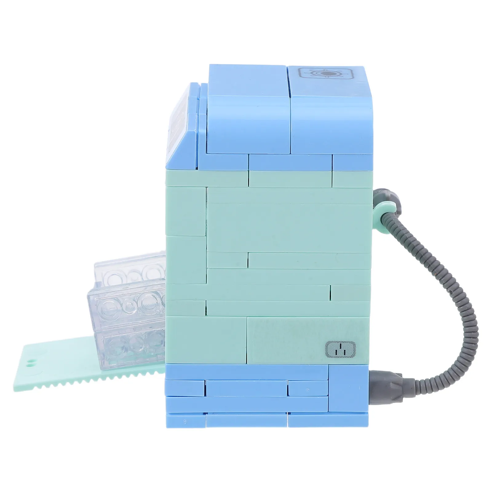 

Miniature Dish Washing Machine for Dollhouse Kitchen Decor Realistic ABS Pc Mini Appliance Enhances Role Play Creative Learning