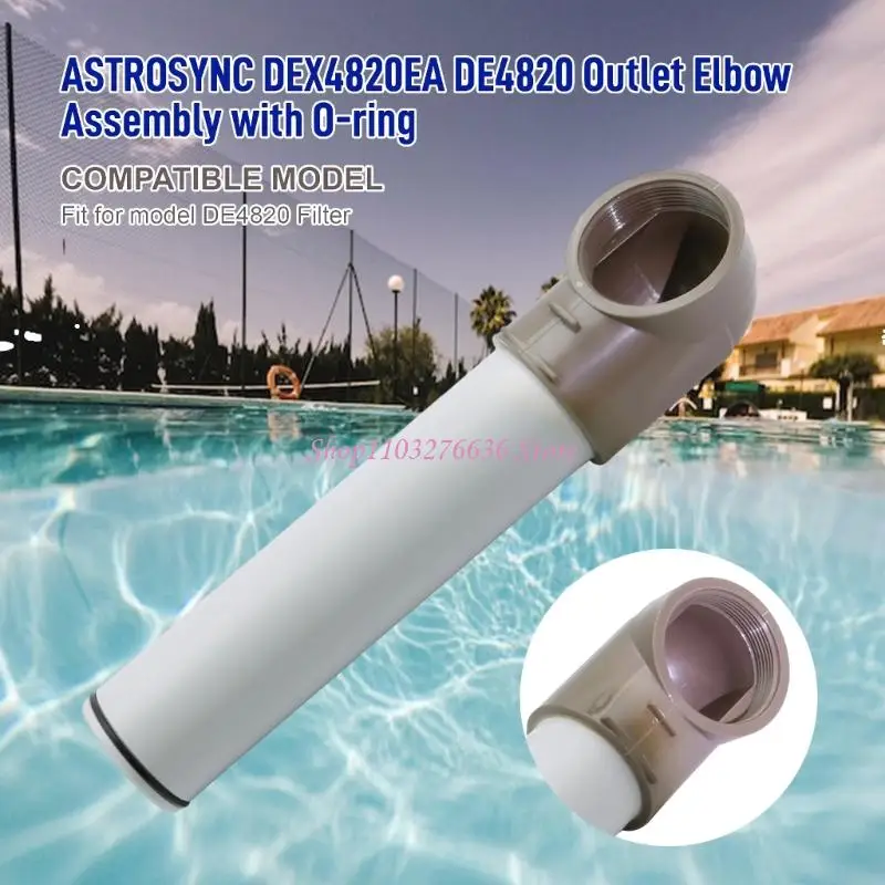 R6FD DEX4820EA Ellbogenkomponente Teil für vertikale -Filter mit sicherem O -Ringen Design