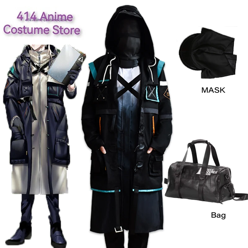 Game Arknights Doctor RHODES ISLAND Technology Sense Suit Handsome Party Uniform Cosplay Costume Halloween Outfit Men Women