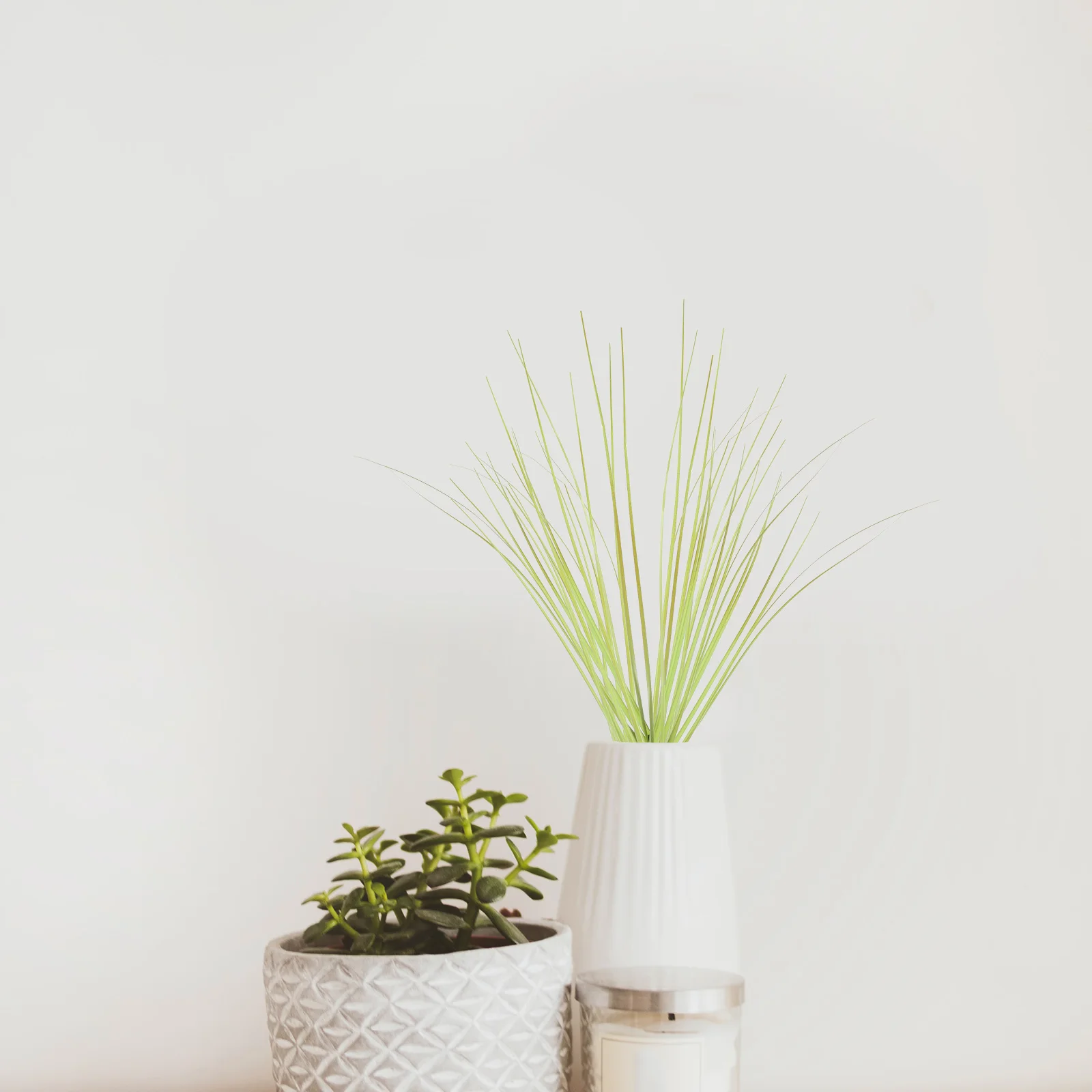 

15pcs Simulation Decorative Fake Plants Indoor Simulation Plant Outdoor Home Office 37cm Artificial Plants Bright Green