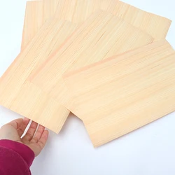 0.4mm Thick Natural Solid Wood Veneer, Model Table Tennis Racket DIY Surface Retread Handmade Furniture Repair 17*28cm