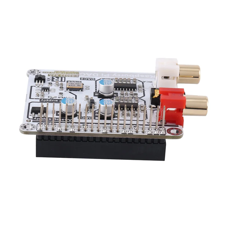 Nuevo componente accesorio Volumio Moode para Raspberry Pi DAC Raspberry Pi 4B + HIFI decodificación Dual DAC I2S