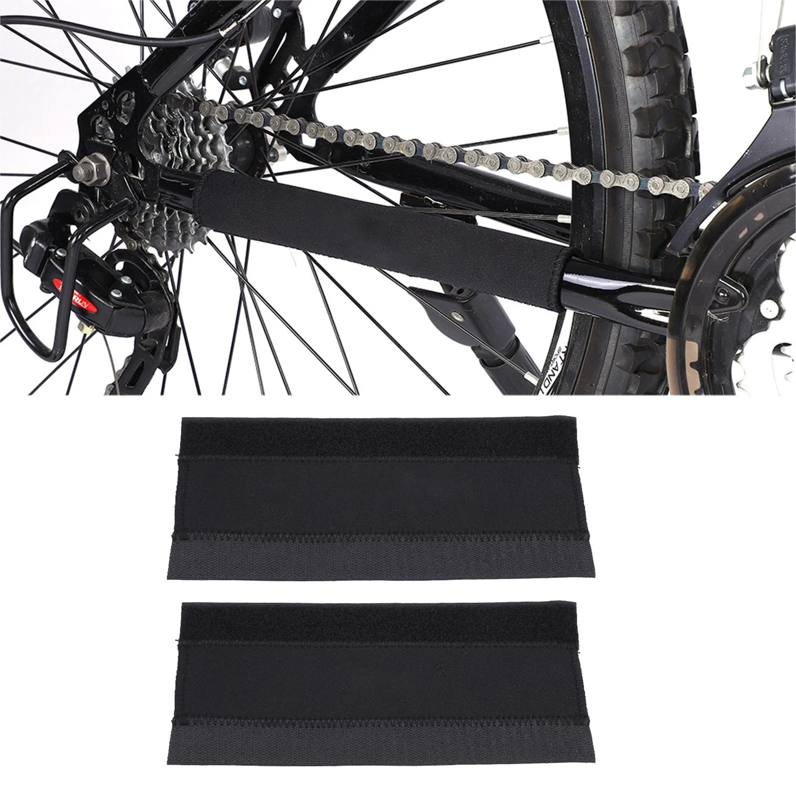 DUUTI Cycling  Bike Frame Chain Protector Sticker Guard Pad Cover Wrap Bike Chain Protector Bike Frame Protector
