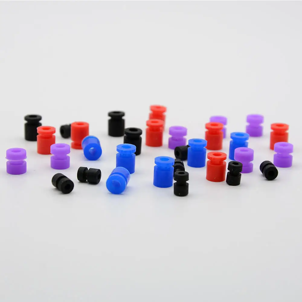 10PCS M2/M3 Gummi Stoßdämpfer Silikon Dämpfung Ball Anti-vibration Bälle Für FPV Drone Quadcopter Flug control F4 F7 – Detail 4