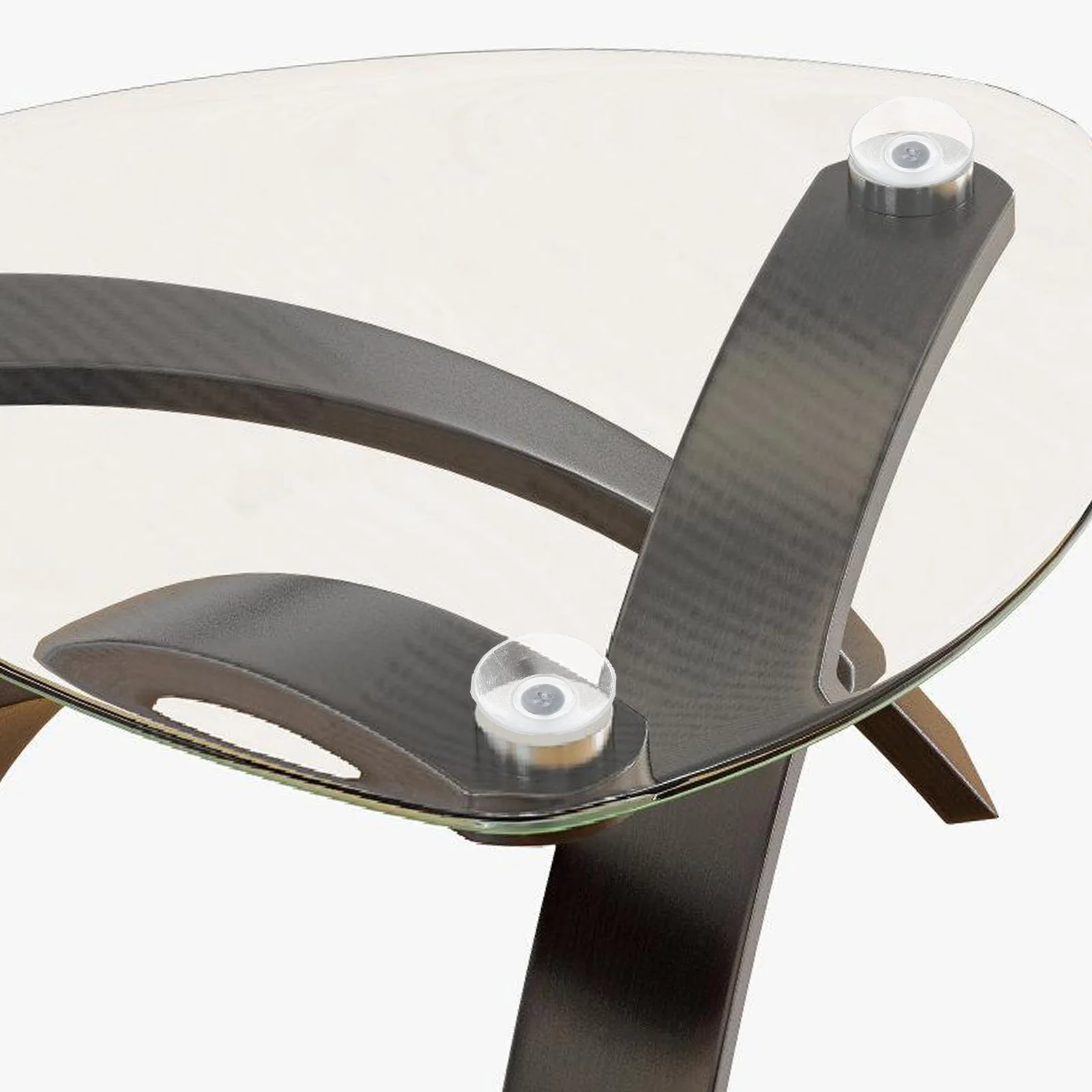 10 قطعة أكواب شفط واضحة اكسسوارات الأثاث للزجاج منضدية قبضة قوية المسمار تثبيت منصات شفط الزجاج استبدال