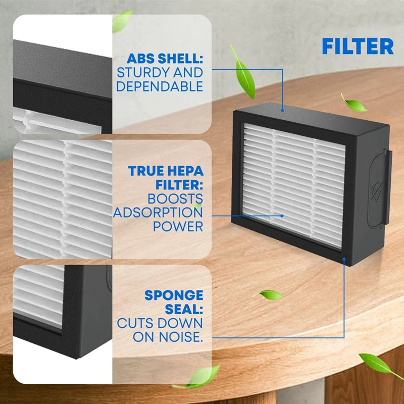 TOP 9-Pack Filter Replacements For Irobot Roomba E, I & J Series, Combo High-Efficiency Filters Replacement Parts