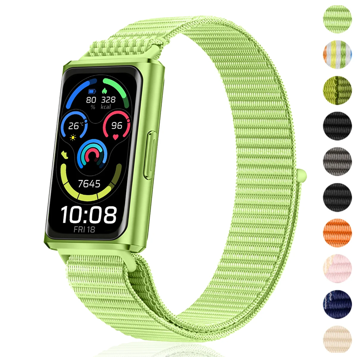 Elastisches Nylonarmband für Huawei Watch 11/11 Pro Toroidal Sport Atmungsaktives Armband für Huawei Band 11NFC/11 Pro NFC Zubehör