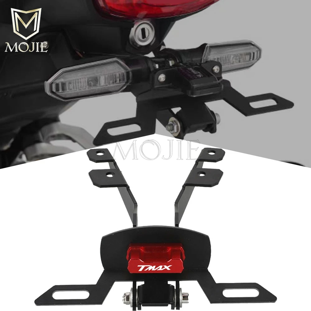 

License Plate Holder LED Turn Signal Light Accessories Tail Tidy Fender Eliminator For YAMAHA TMAX530 T-MAX 530 2017 2018 2019