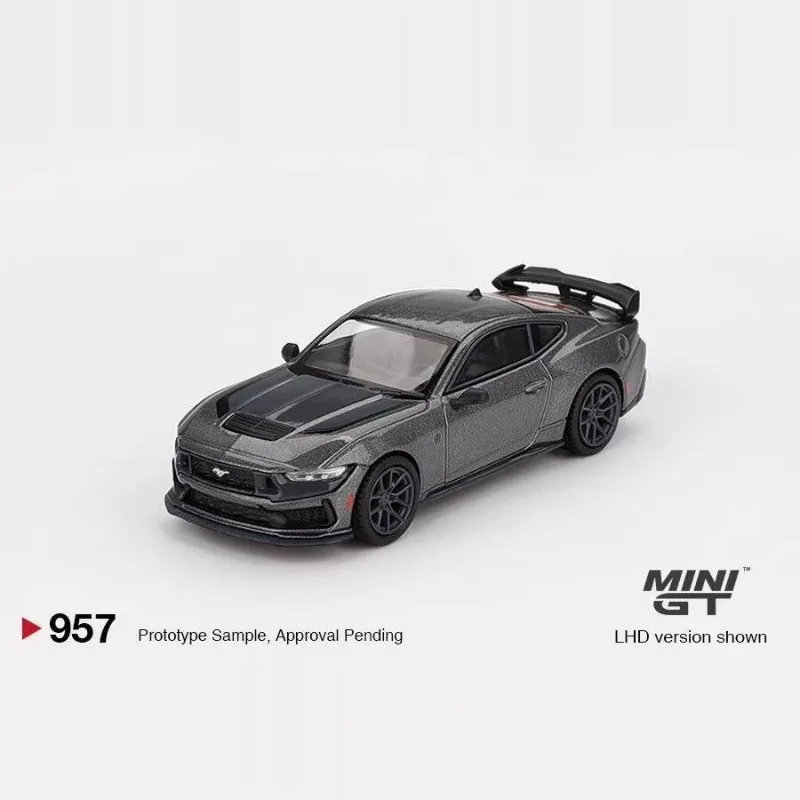 Diecast MINIGT 1:64 Scale Ford Mustang Dark Horse 2024 Alloy Car Model