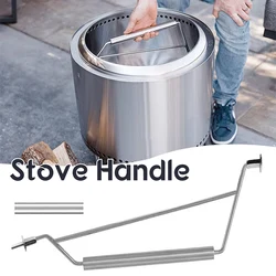 캠핑용품 camping camping equipment multitool Easy Moving Fire Pit Handle Durable Safety Transfer Stove Tool For Outdoor Campfires