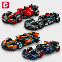 SEMBO BLOCK BK8 City Sports Car Racing Model Assembly Building Block Technology Supercar Vehicle Bricks Toys Boys Birthday Gifts