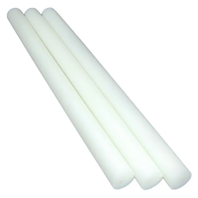 20mm 25mm 30mm 35mm 40mm/50cm White Black POM Rod Polyoxymethylene Stick Polyformaldehyde Round Bar Delrin Polyacetal Acegal