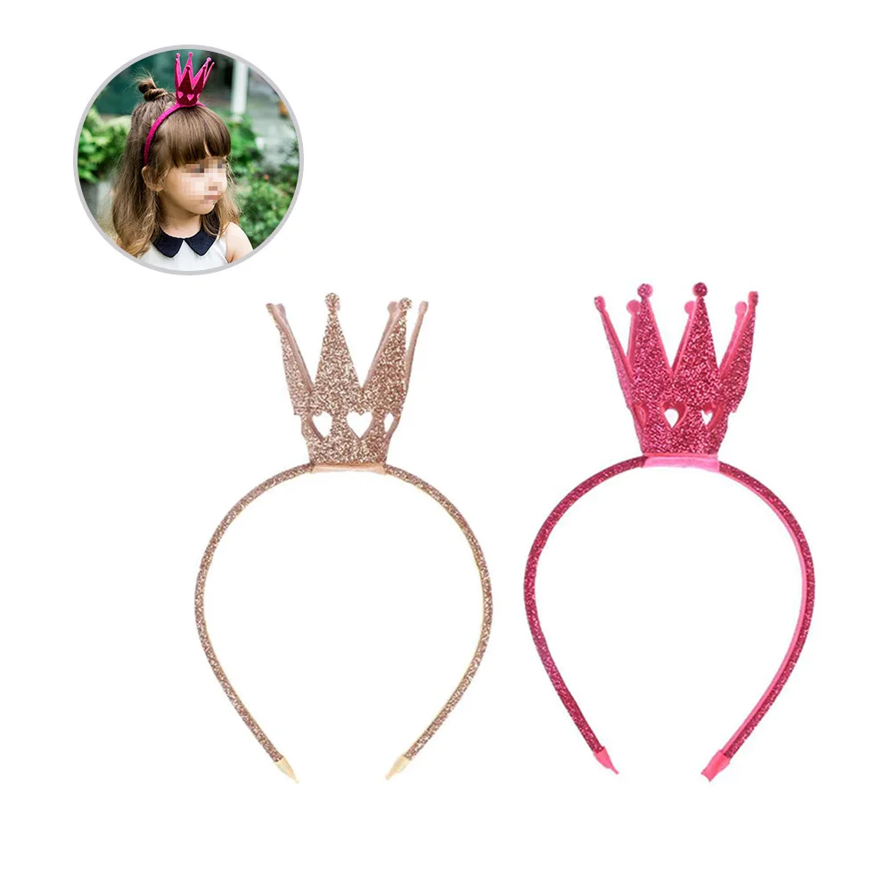

2 шт. ободков для волос с блестящими пайетками, легкие, удобные, тканевые, для детей, на день рождения, Рождество, садовые праздники