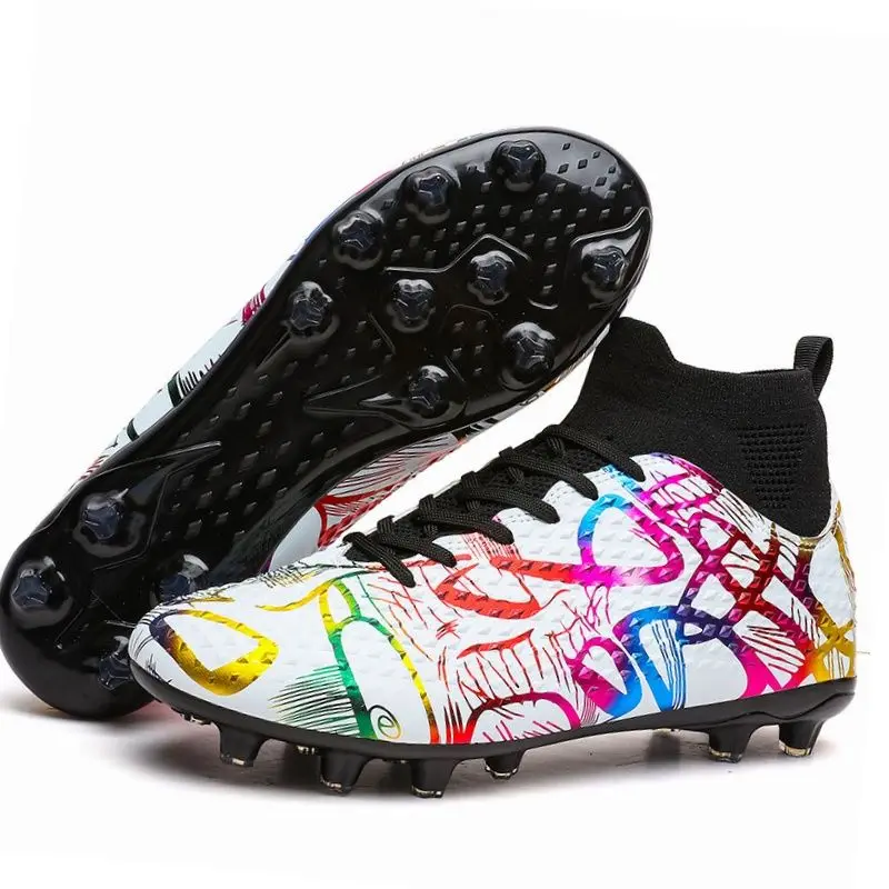 New children's fashion soccer professional training boots men's women's soccer sneakers youth outdoor comfortable sports trainin