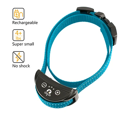 Top Seller Pet Supplies And Equipment USB Rechargeable No Shock Vibration Anti Bark Collars For Dogs