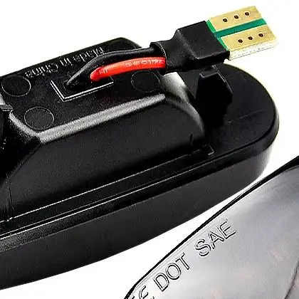For Fiat Panda Punto Evo Stilo Qubo Peugeot Citroen Lancia Musa(350) Dynamic LED Marker Light Turn Signal Lamp