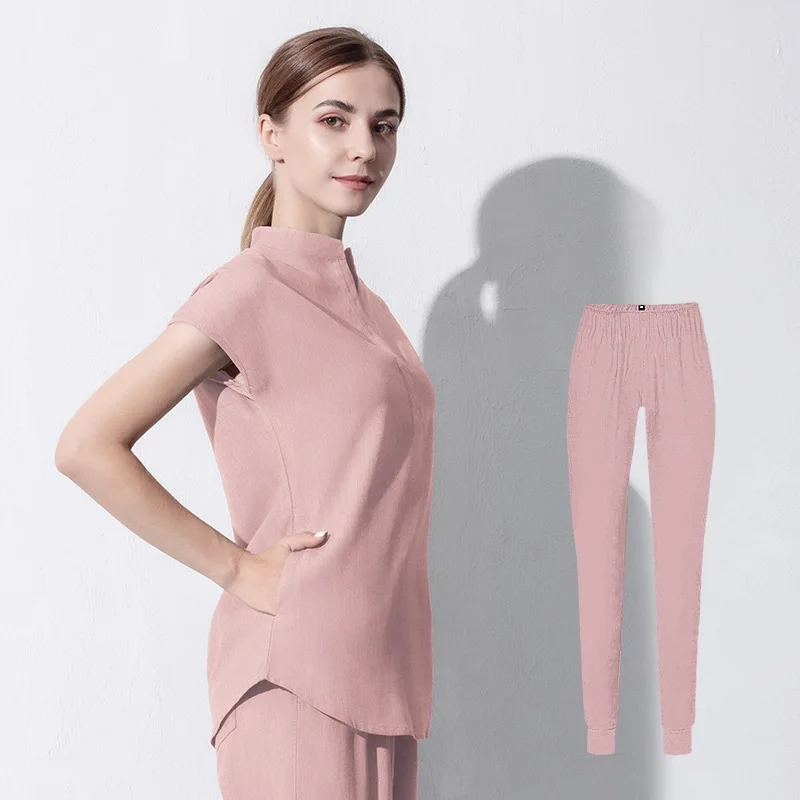 Ensemble de Vêtements Médicaux pour Femmes, Clinique Dentaire, Animalerie, Salon de miles, Vêtements de Travail, Y et Pantalon, Accessoires d'Infirmière