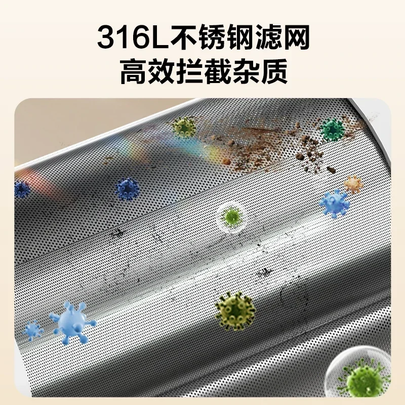 Faucet filter Household tap water filter Kitchen water purifier Faucet water purifier Carbon fiber powerful filtration