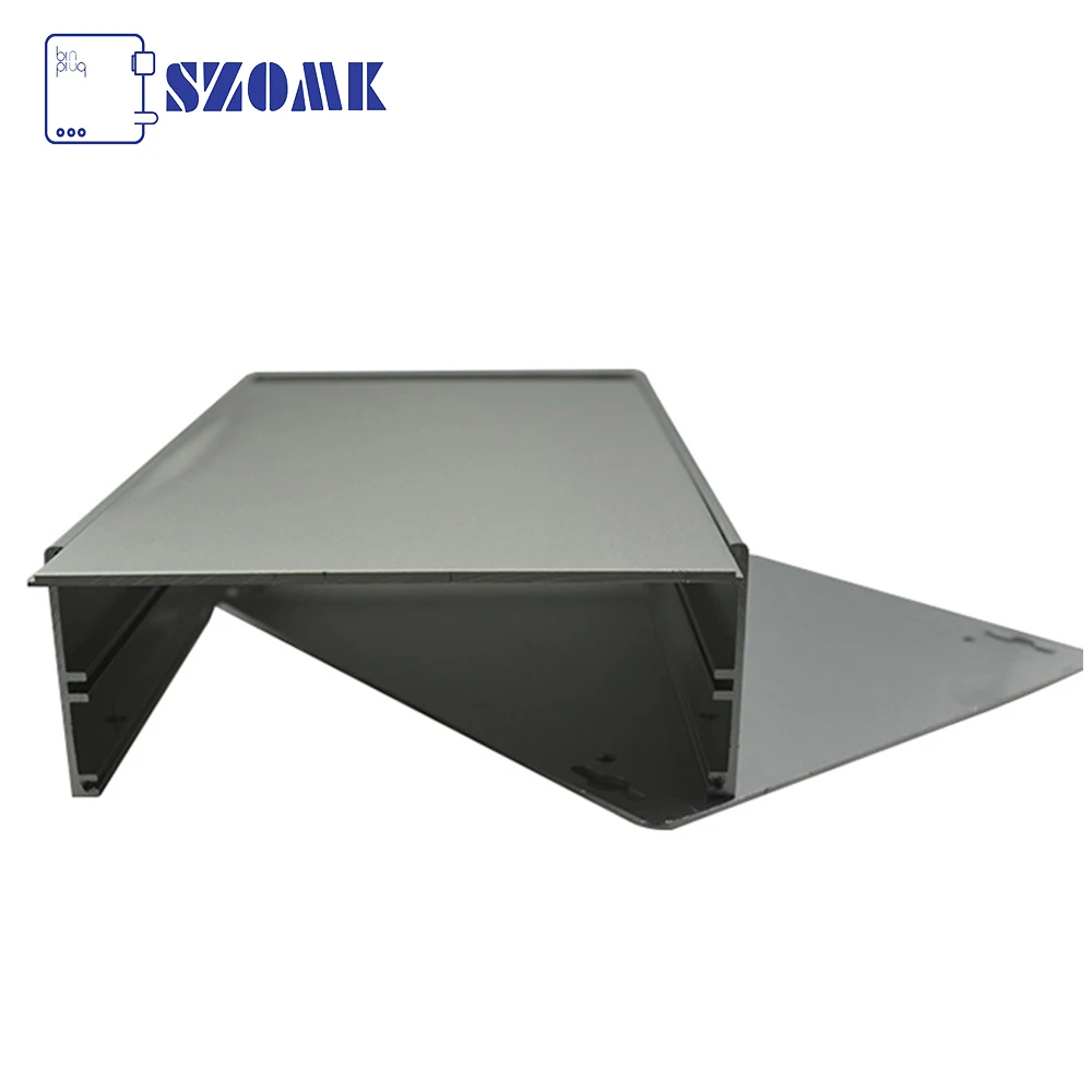 SZOMK Silver DIY Extruded Electronic Aluminum Junction Box PCB Project Instrument Case 55X160X219MMmm