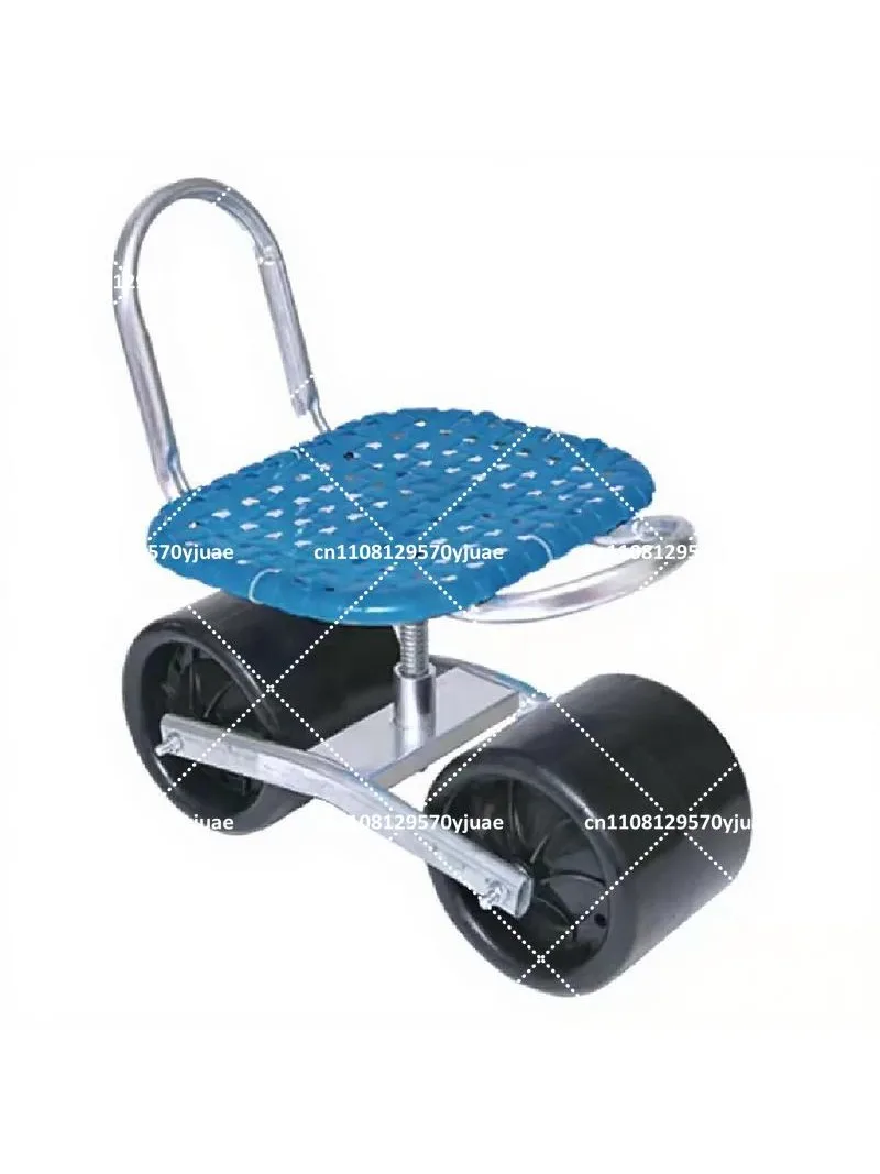 Greenhouse Mobile Farmer Farm Raised Lazy Field Picking Stool for Gardening Work
