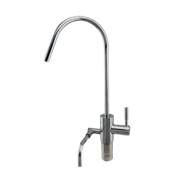 

Brass Brushed Nickel Dual Handle Alkaline Ionizer Faucet SK-AI007BN