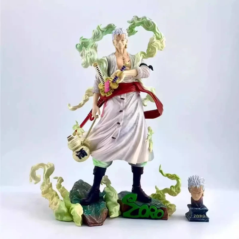 

One Piece Roronoa Zoro Gk Collectible Pvc Figure Statue Desktop Ornament Home Decoration Gift For Anime Adult Fans