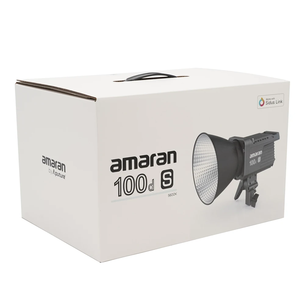 Imagem -06 - Aputure Amaran 100d 100x 200d 200x s Série Led Luz de Vídeo 27006500k Bluetooth App Controle Efeitos de Iluminação Ultra Silencioso Ventilador