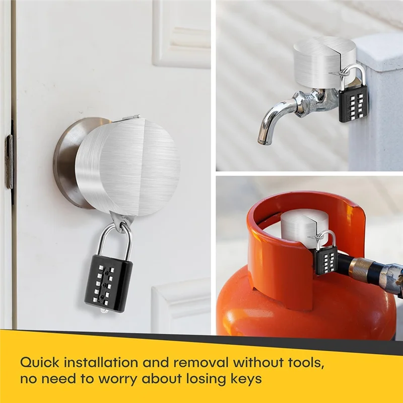 

A26F-наружная металлическая крышка клапана с кодовым замком, замки для садовых кранов, дверные ручки, клапаны бака с пропаном