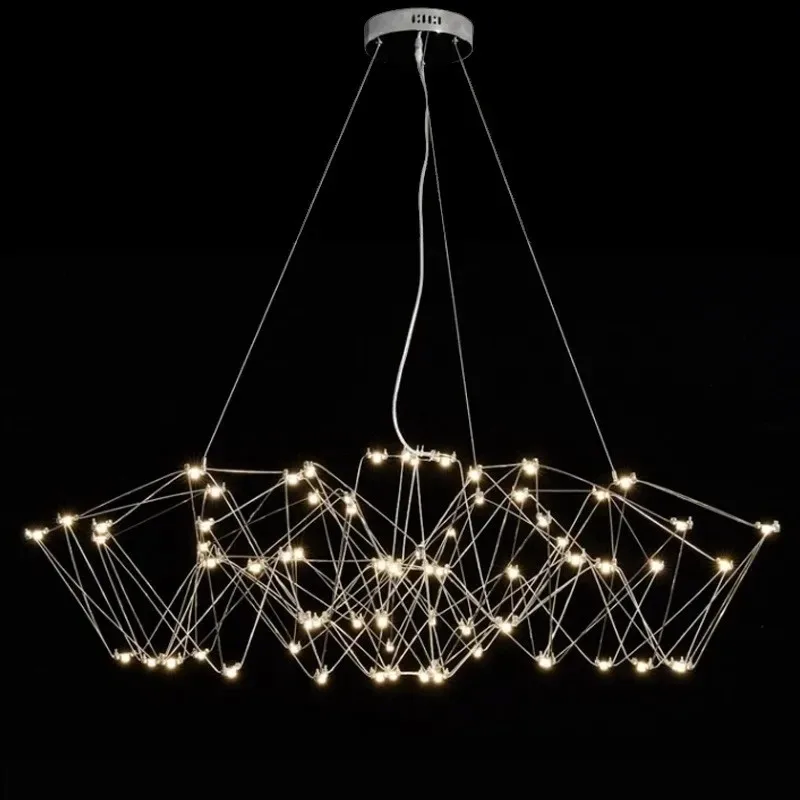 

Designer's creative modern LED pendant light suitable for decoration in living rooms dining rooms and cafes