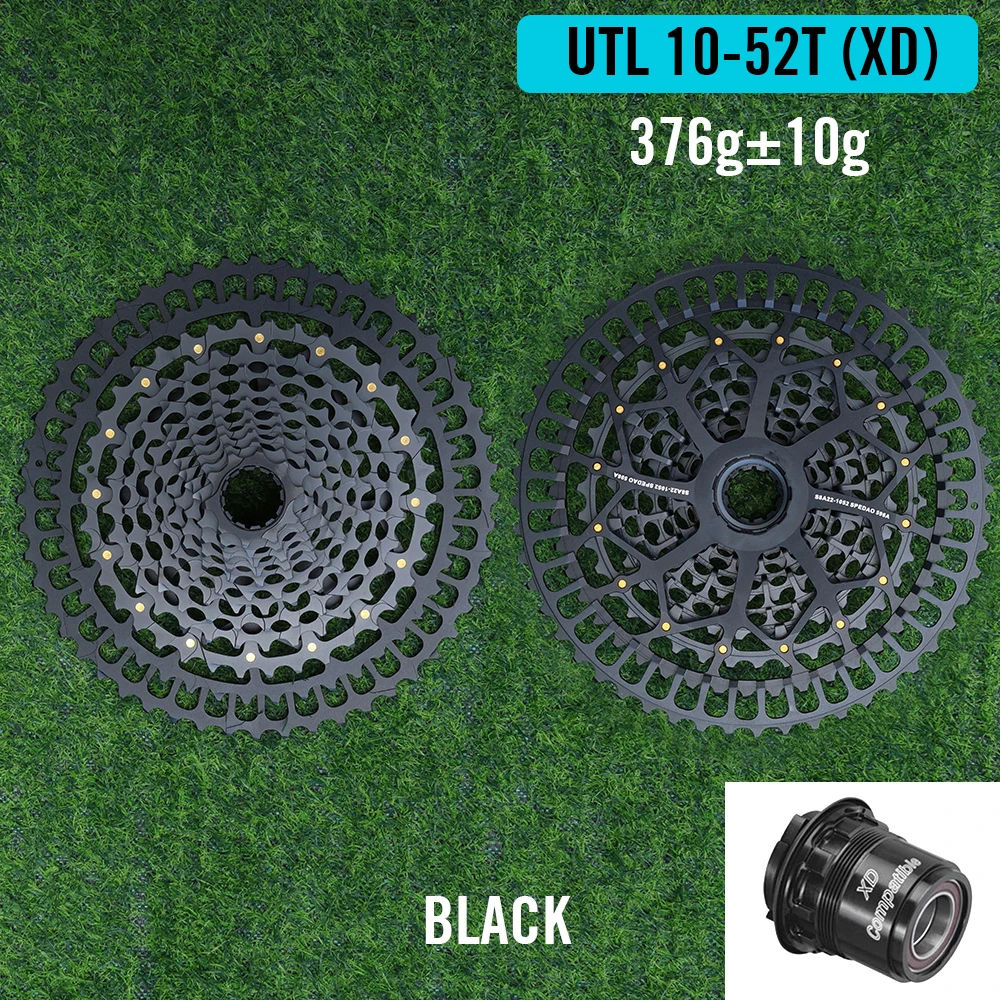 SPEDAO 12 Speed MTB Cassette 10-52T 10-50T 11-50T XD HG Vrijloop Lichtgewicht CNC K7 Tandwiel Aandrijflijn Upgrade Fiets Onderdelen