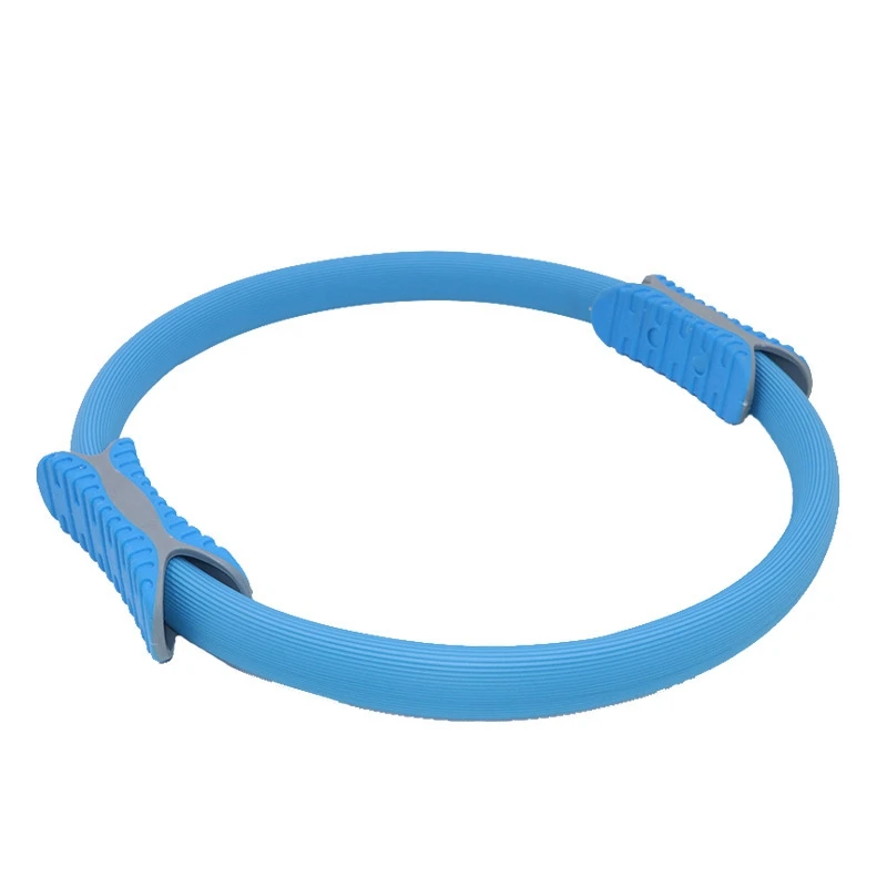 【STOCK】Yoga Fitness Pilates Circle Home Sport Resistance Workout Ring Muscle Exercise Training Tools Professional Gym Blue