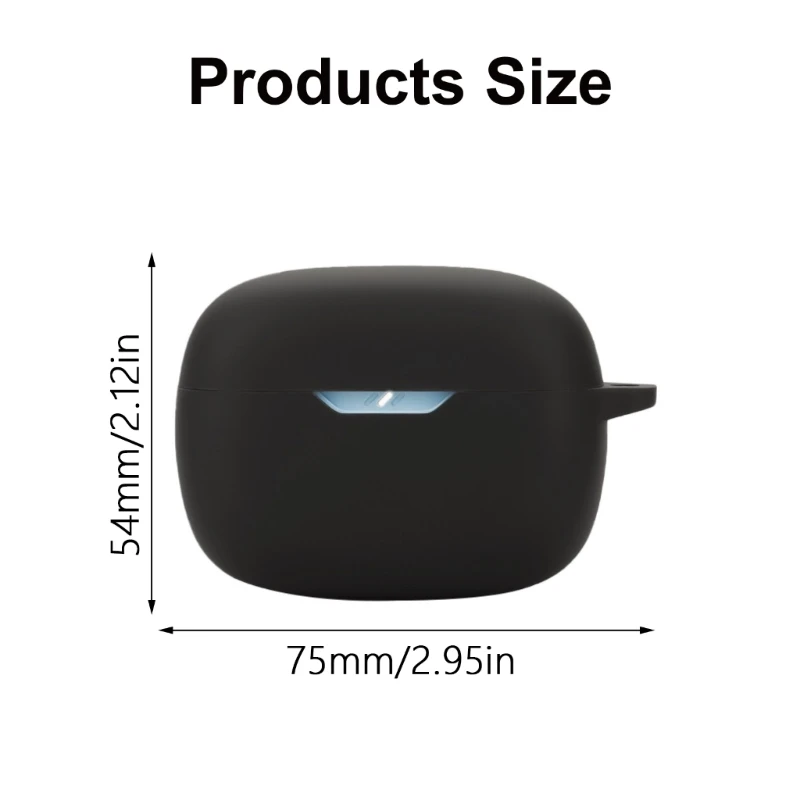 빔 2 커버 용 유연한 헤드폰 보호 케이스 충격 방지 쉘 워셔블 하우징 방진 슬리브 소프트 실리콘 스킨