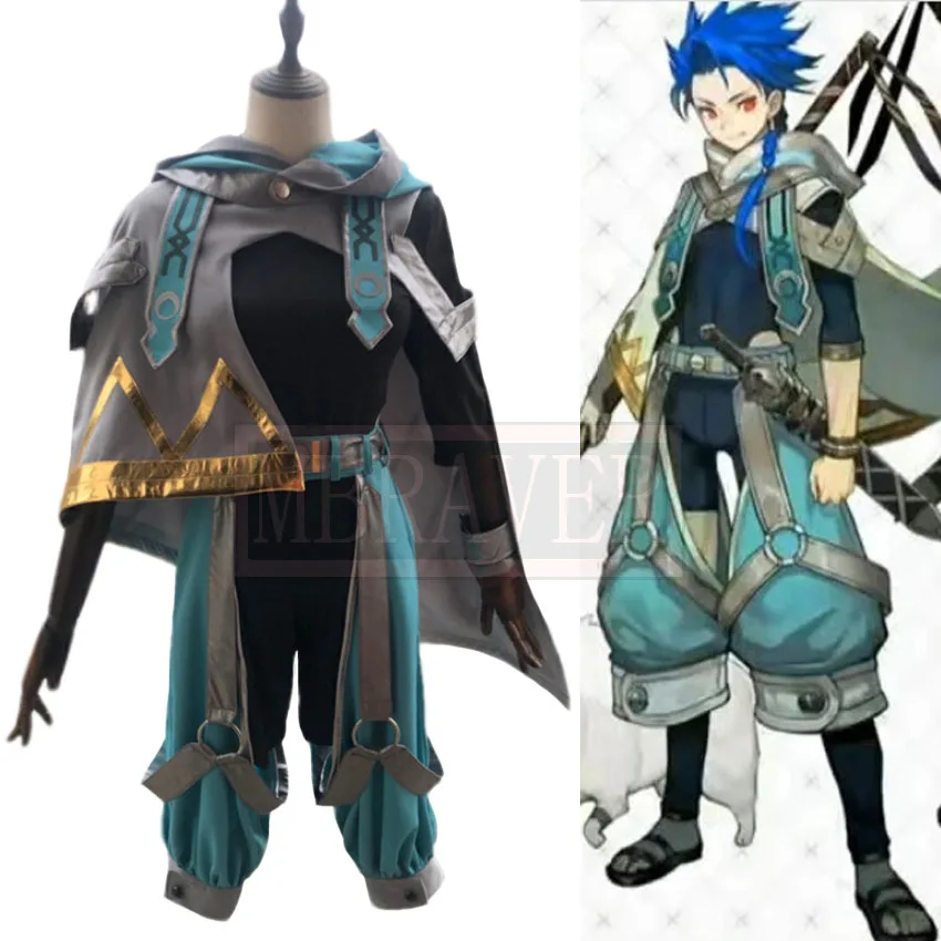 

FGO Fate/Grand Order Arcade Saber Setanta Cu Chulainn Lily Cosplay Costume Halloween Christmas Party Custom Made Any Size