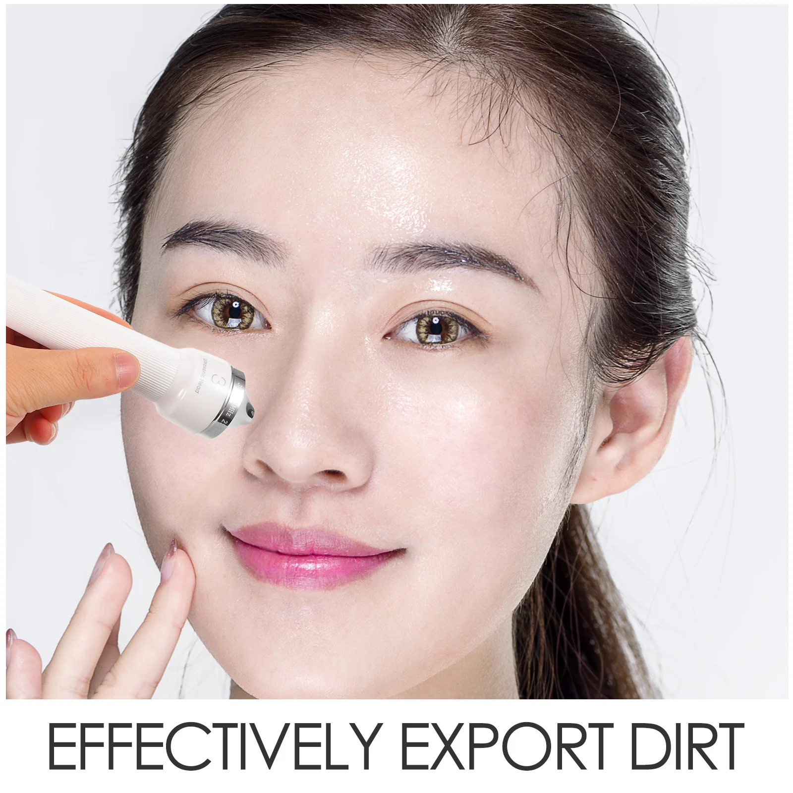 超音波美容機器 フェイシャルスキンケアプローブ ディープクレンジング用 美容液吸収 アイケア 非侵襲性肌引き締めフェイシャル