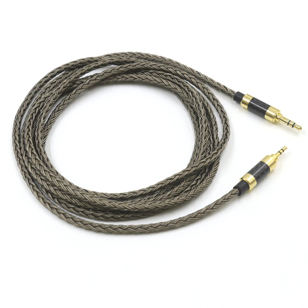 Haldane-オーディオケーブル,16コア,3.5mm,オスから2.5mm,ヘッドフォン,AUX,スピーカーコネクタ用