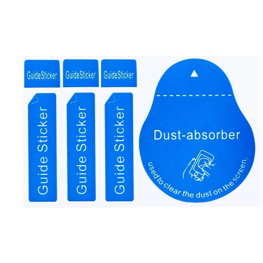 Cellphone Tablet Screen Dust Absorber LCD Guide Protector De-dust Sticker for Camera Lens Screens Dust Removal Papers