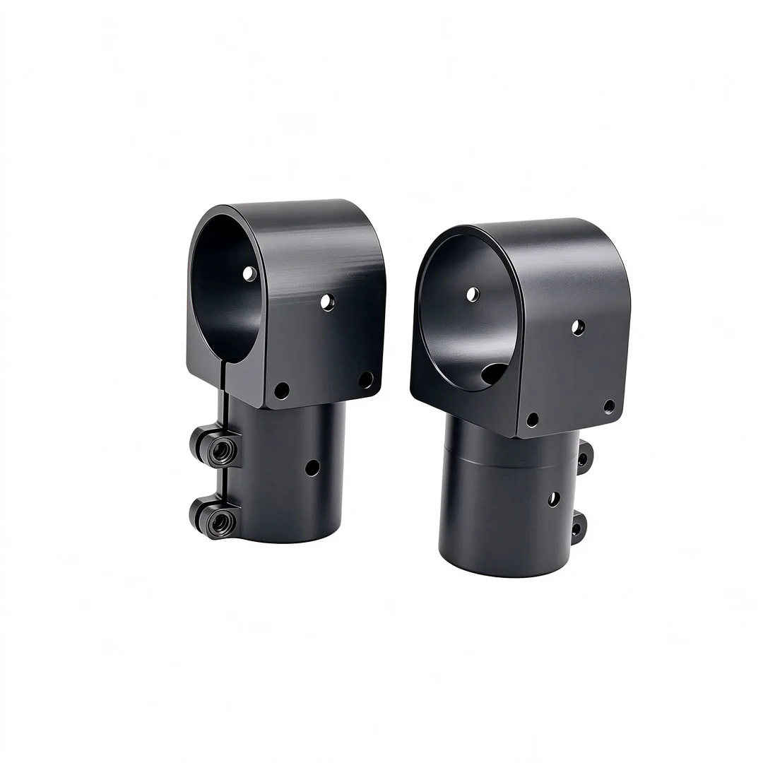 25mm to 30mm Aluminum Tee Connector, Drone Landing Gear Adapter for Plant Protection & Aerial UAV
