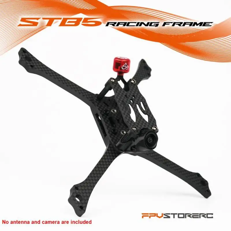 

FPVStoreRC STB5 5 Inch FPV Racing Frame Carbon Fiber DIY FPV Drone Racing Frame Parts