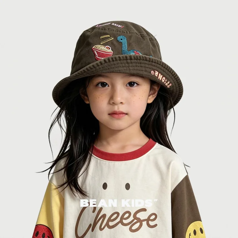 chapeu-infantil-de-pescador-com-bordado-de-desenho-animado-japones-chapeu-coreano-lavado-moderno-para-criancas-chapeu-de-sol-fashion
