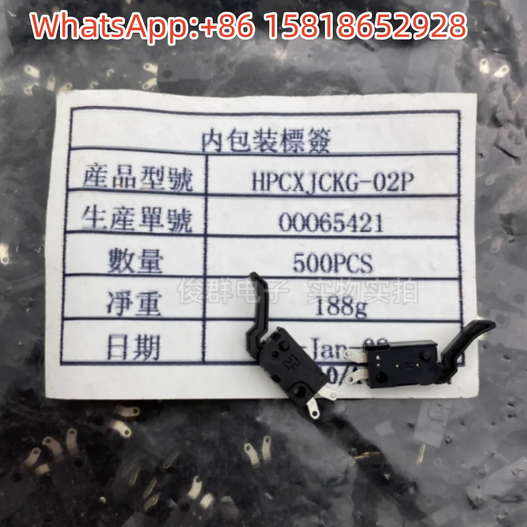 5 Buah HPCXJCKG-02P Saklar Mikro Sentuh Sensor Batas Perjalanan Kunci Deteksi Reset