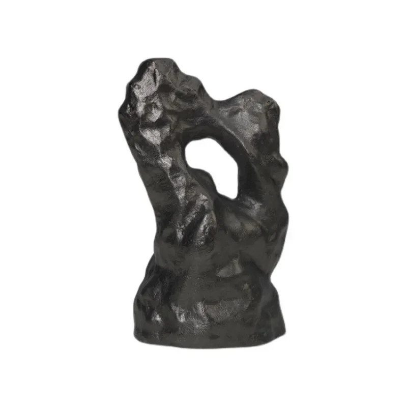

Nordic Sculpture Creative Abstract Black Decorative Ornament Office Desktop Entrance Living Room Study Advanced Crafts