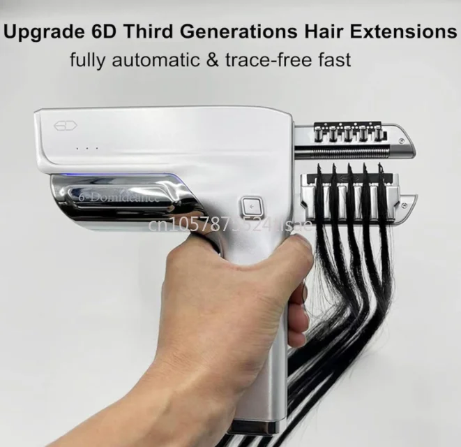 Third Generation 6D Electronics Smart Hair Extensions Hair Extension Machine Seamless Invisibles Quick Hair Extension