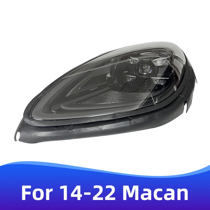 For Porsche macan headlights 2014-2022 95B upgrade 2023 Macan LED matrix Headlamp DRL Day Running Light plug and play