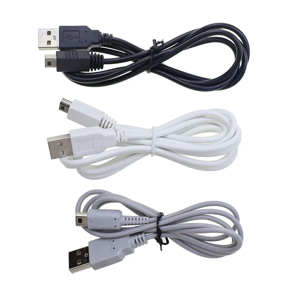 1PC For WIIU Controller USB Charger Power Supply Charging Cable Data Cord For WII U Gamepad Console Power Supply Line
