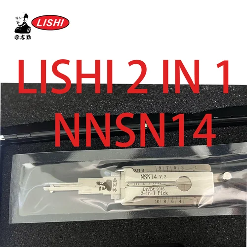 Imagen 1 del producto Herramienta de cerrajería LISHI 2 en 1 NSN14 para Nissan Sounds of Nature, Qida Yida Li Wei Infiniti