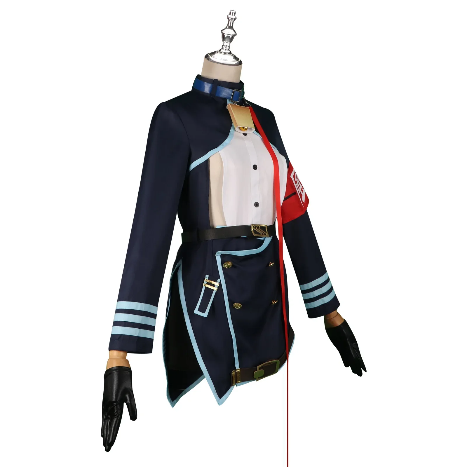 Game Blue Archive Amau Ako Cosplay Costume Adult Women Girls Dress Uniform Suit Halloween Party Outfit